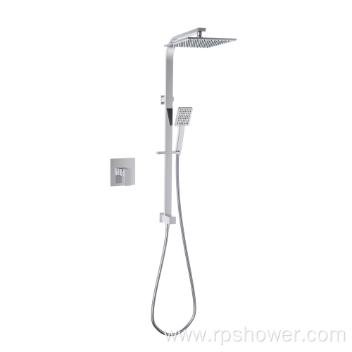 Square Concealed Shower Set